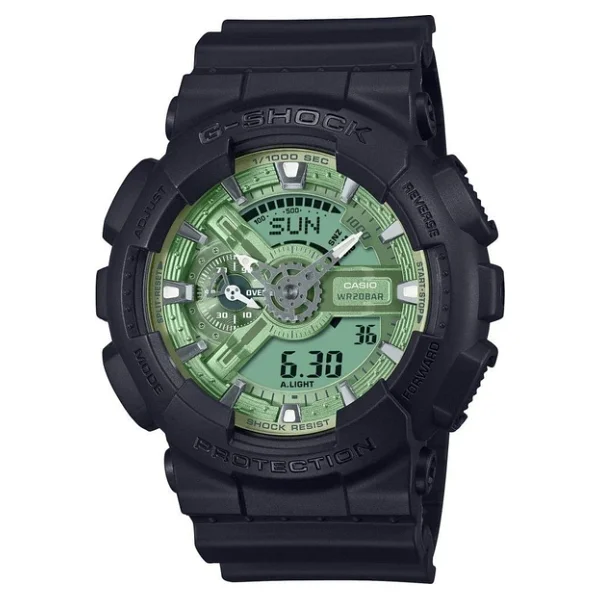 Casio G-Shock Ga-110cd-1a3dr Yeşil Erkek Kol Saati - Görsel 3