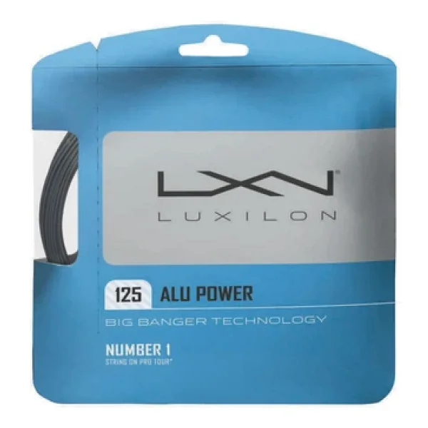 Luxilon Alu Power 125 Tek Çekim Tenis Raketi Kordajı - Görsel 3