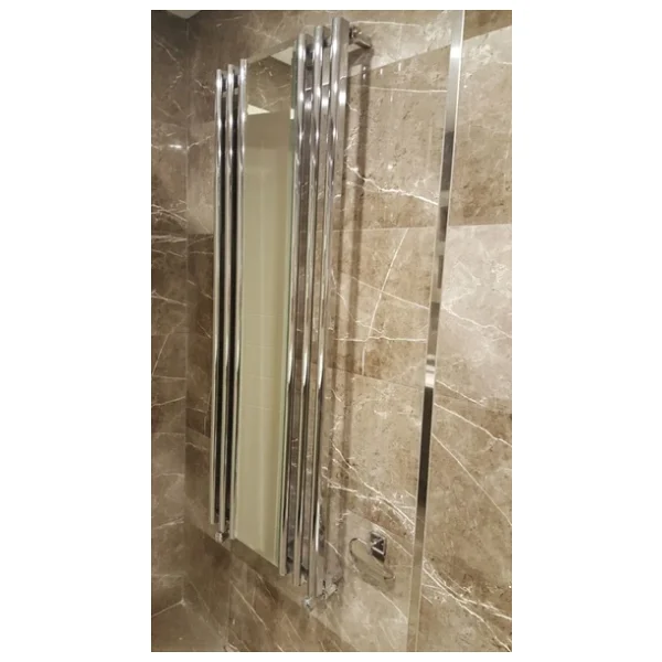 Radiva Bahama Dekoratif Radyatör 540x1760 Krom - Görsel 4