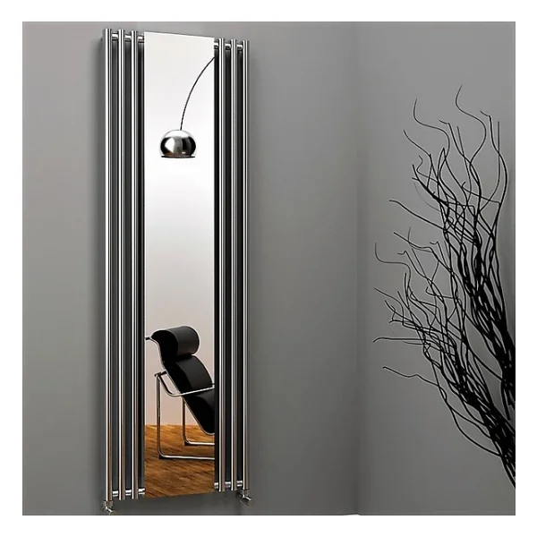 Radiva Bahama Dekoratif Radyatör 540x1760 Krom - Görsel 2