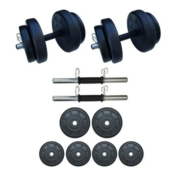 Moccastyle 23 Kg Z-Barlı Megaset Halter Seti Ve Dambıl Seti Ağırlık Fitness Seti(20 Kg Plaka Ağırlığı) - Görsel 4