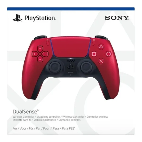 Sony Dualsense Volkanik Red Kablosuz PS5 Oyun Kolu (İthalatçı Garantili) - Görsel 2