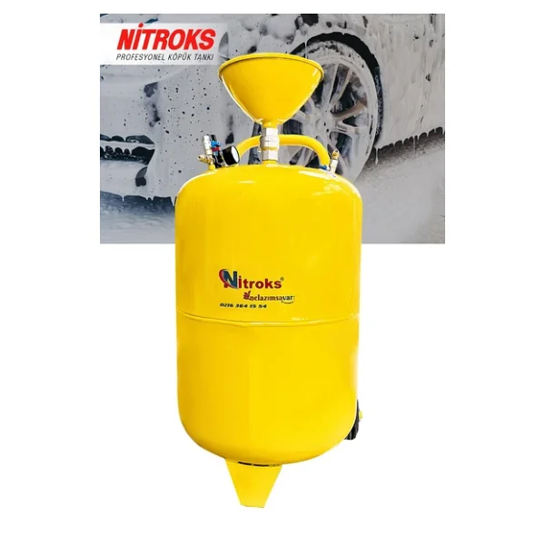 Nitroks Profesyonel Oto Yıkamacılara Özel En Çok Tercih Edilen100lt Model Köpüktankı Püskürtme Tankı 100 - Görsel 3