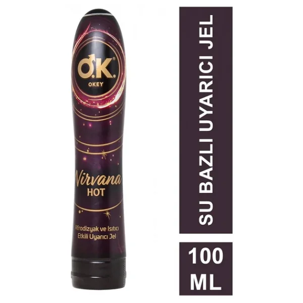 Okey Nirvana Hot 100 Ml Kayganlaştırıcı Jel - Görsel 2