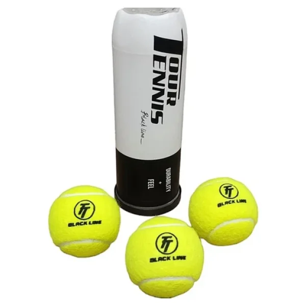Avessa Tz-2 Maç Tenis Topu Black Line 3lü - Görsel 3