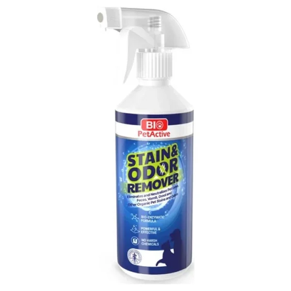 Bio Petactive Stain Odor Remover 490 Ml Kedi Ve Köpekler İçin Leke Ve Koku Giderici Sprey - Görsel 6