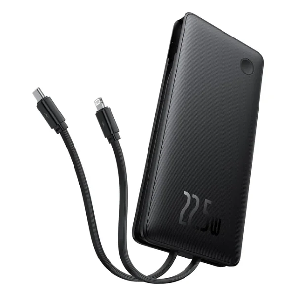 Baseus Airpow Lite Siyah 10000 mAh 22.5 W Hızlı Şarj Powerbank - Görsel 2