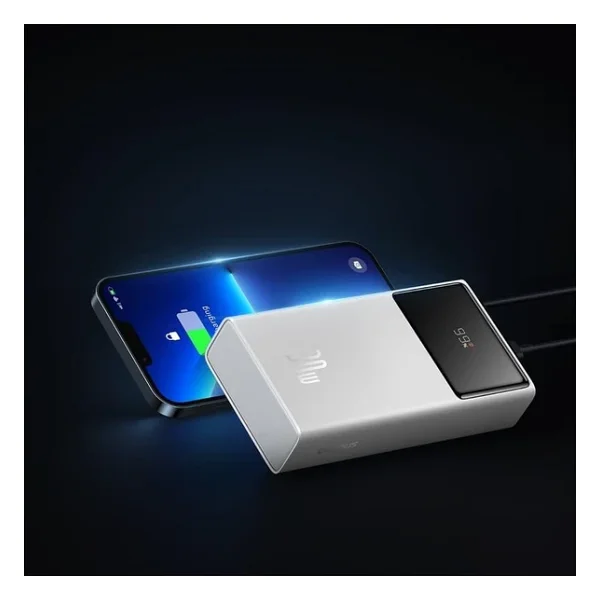 Baseus Star Lord 30 W Beyaz 10000 mAh Hızlı Şarj Powerbank - Görsel 3