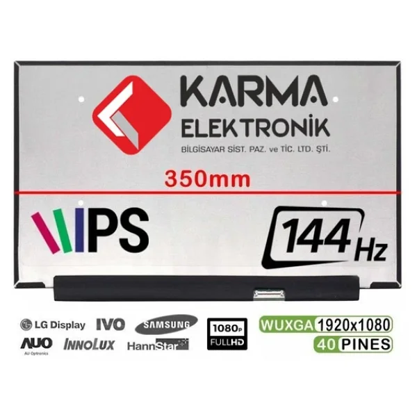 Casper Excalibur G870.1265-Dqb0a-B Uyumlu Notebook Lcd Ekran, Panel - Görsel 4