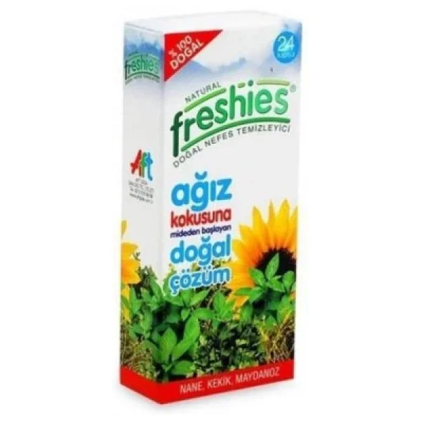 FRESHİES AĞIZ KOKU GİDERİCİ 24 KAPSUL