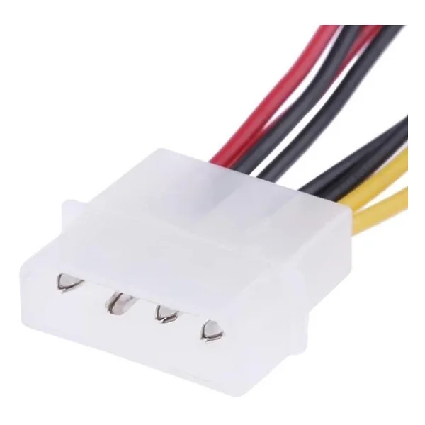 4475 Fan Çoklayıcı Kablosu Splitter 4 Pin Switch 3 Pin 3 Port - Görsel 3