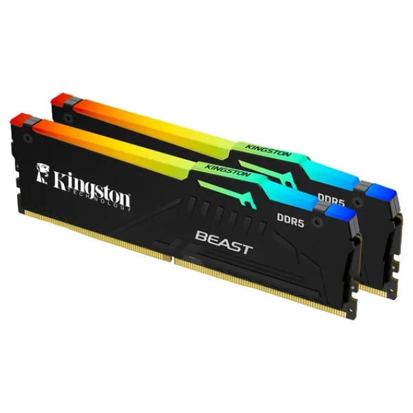Kingston Beast 64 GB (2x32) 6400 MHz Cl32 Kf564c32bbeak2/64tr DDR5 RAM - Görsel 6