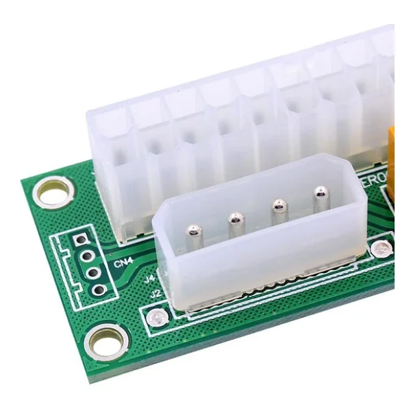 4326 Power Supply Güç Kaynağı Atx Dual Psu 24+4 Pin Fan Çoklayıcı - Görsel 2