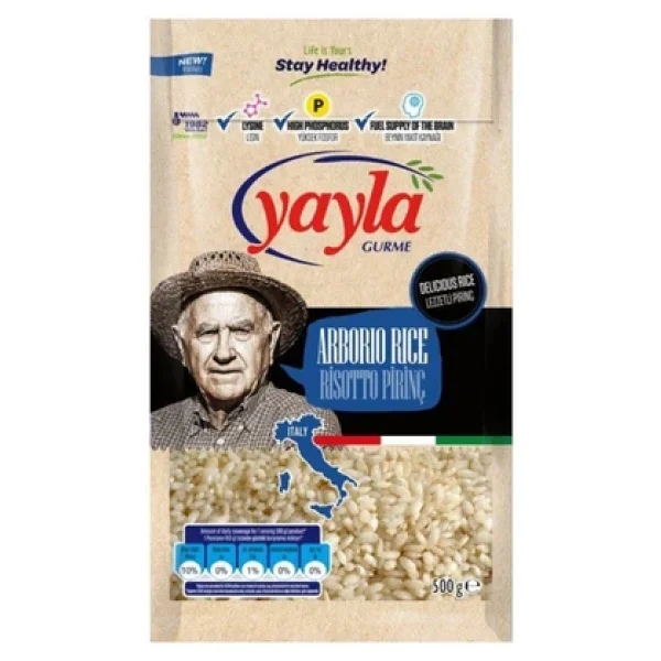 Yayla Gurme Risotto Pirinç 500 Gr - Görsel 4