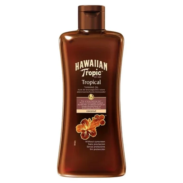 Hawaiian Tropic Hawaııan Tropıc Yoğun Bronzlaştırıcı Yağ - Görsel 3