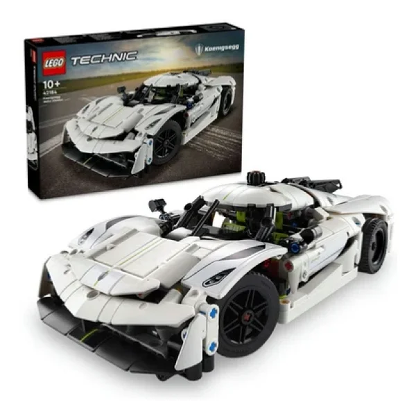 Lego 42184 Technic Koenigsegg Jesko Absolut Beyaz Hiper Araba - Görsel 3