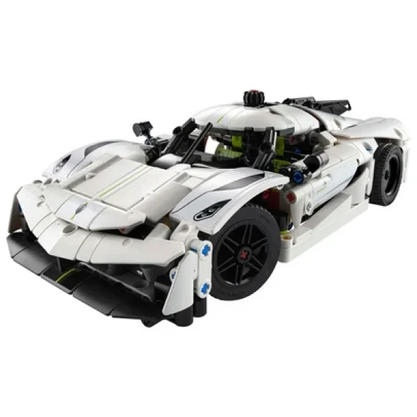 Lego 42184 Technic Koenigsegg Jesko Absolut Beyaz Hiper Araba - Görsel 7