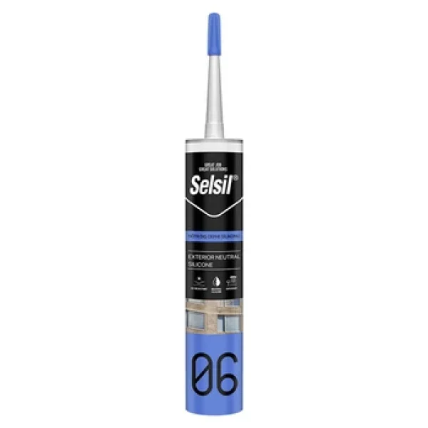 Selsil 06 300 Ml Şeffaf Nötr Dış Cephe Silikonu - Görsel 3