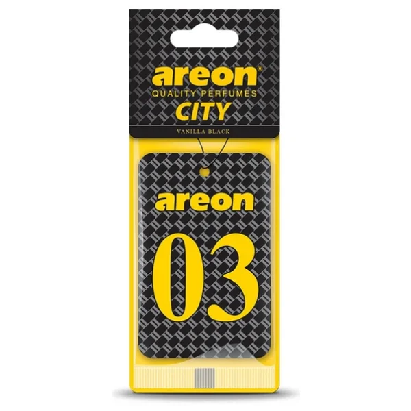 Areon City Vanilla Black 03 Asma Araba Kokusu - Görsel 3