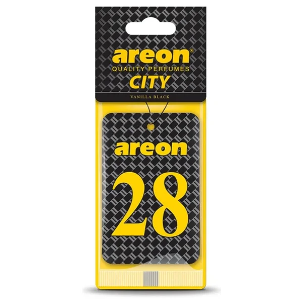 Areon City Vanilla Black 28 Asma Araba Kokusu - Görsel 3