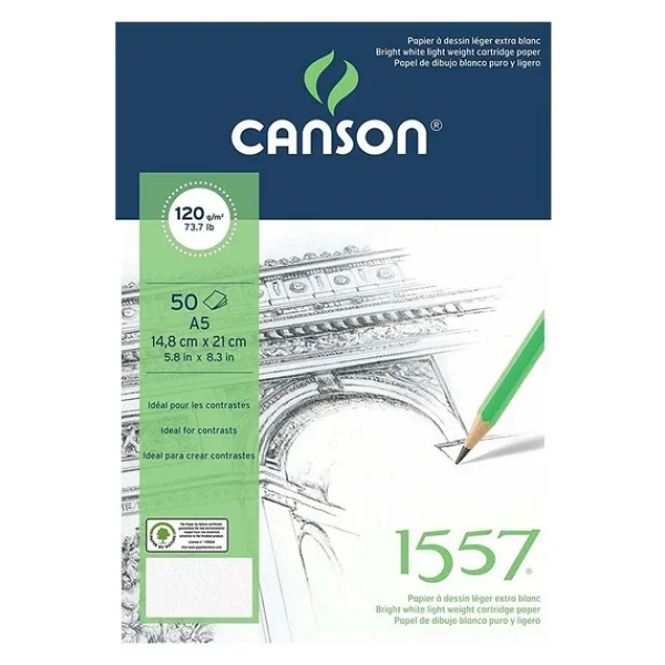 Canson Sketch Book A5 120 Gr 14,8x21 Cm - Görsel 3
