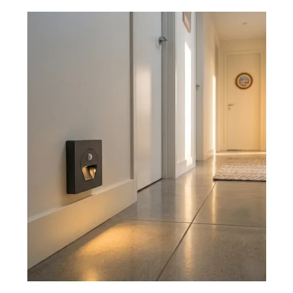 Cata Ct-5170 1 W Siyah Kasa Sensörlü LED Armatür - Görsel 4