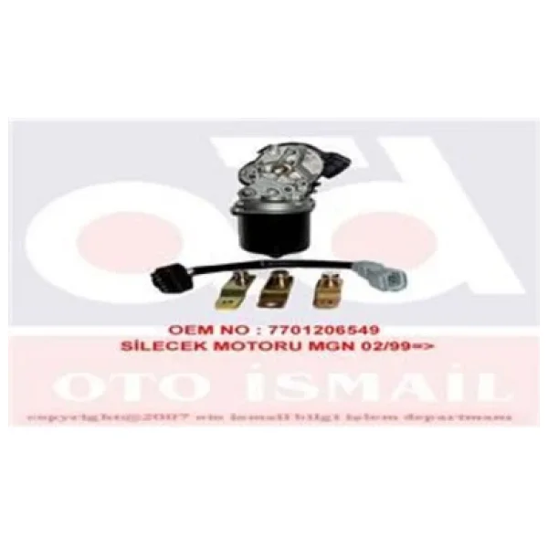 Valeo 579223 Silecek Motoru Megane I 1.4 1.6 2.0 - Görsel 3