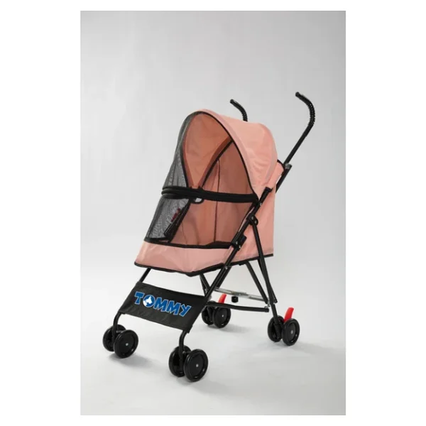 Tommy 60x43x94 Cm Pembe Kedi Köpek Arabası - Görsel 3