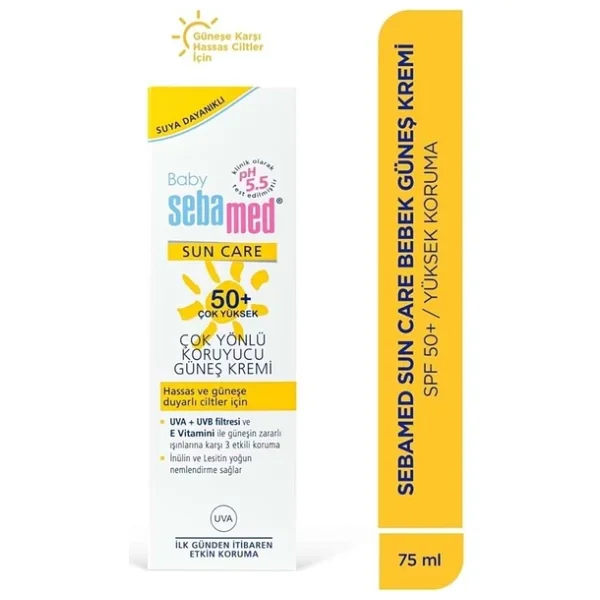 Sebamed Sun Care Çok Yönlü Koruyucu 75 Ml 2 Adet 50 Faktör Bebek Güneş Kremi - Görsel 6