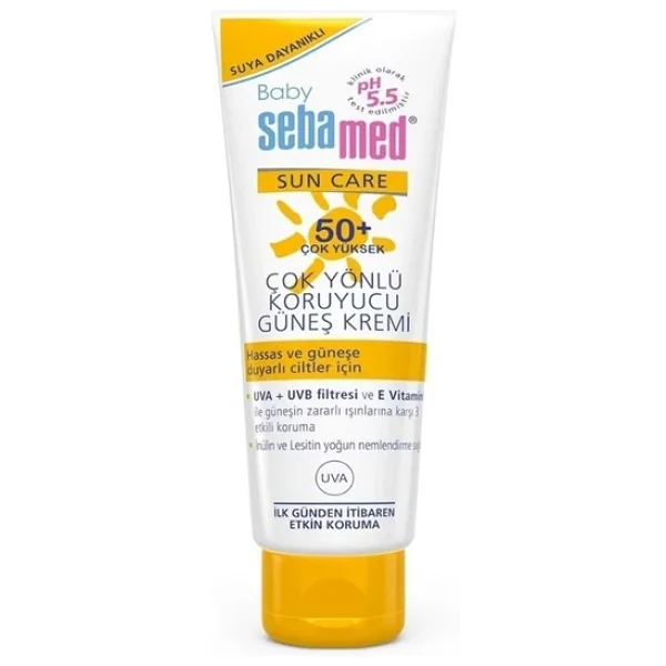 Sebamed Sun Care Çok Yönlü Koruyucu 75 Ml 2 Adet 50 Faktör Bebek Güneş Kremi - Görsel 4