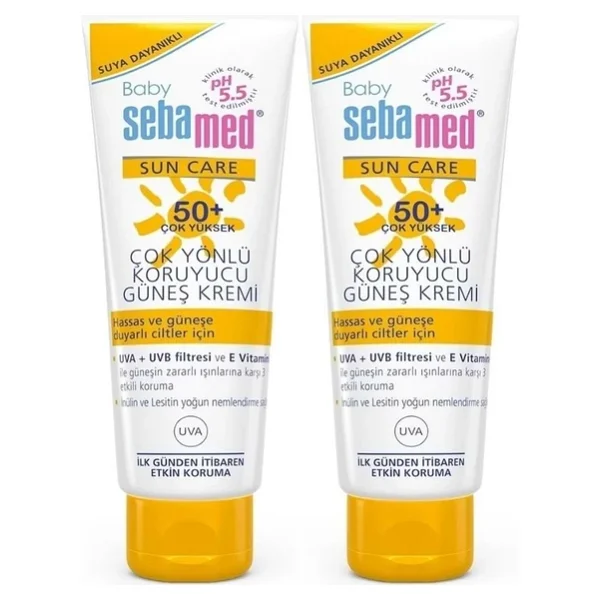 Sebamed Sun Care Çok Yönlü Koruyucu 75 Ml 2 Adet 50 Faktör Bebek Güneş Kremi - Görsel 3