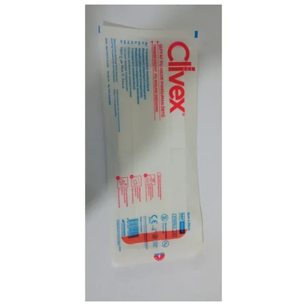 Clivex Şeffaf Pu Yara Örtüsü 9x25 - Görsel 3