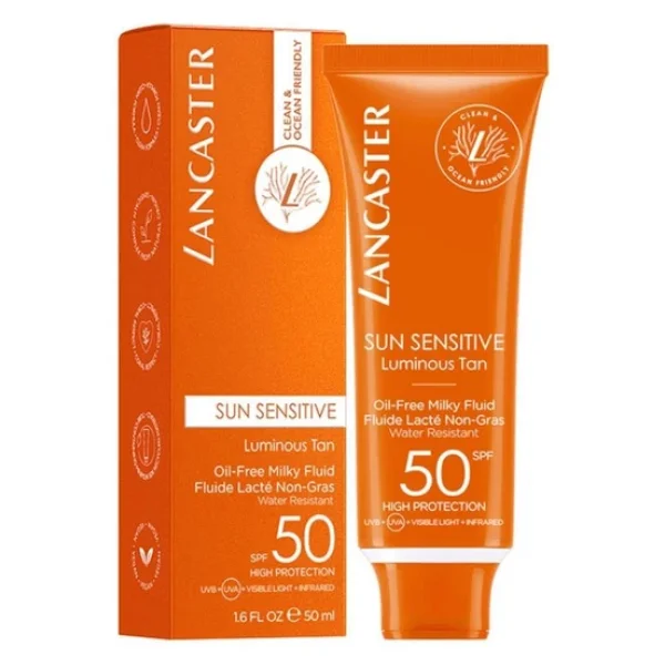 Lancaster Sun Sensitive Oil Free Milky Fluid Spf 50 Güneş Koruyucu Süt 50 Ml - Görsel 6