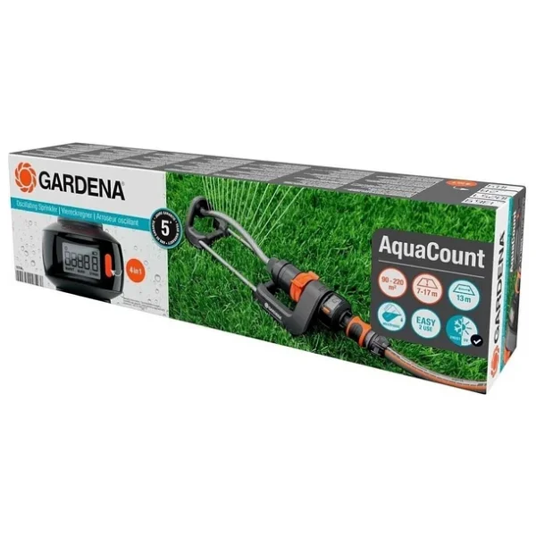 Gardena Oscillating Sprinkler Aquacount - Görsel 3