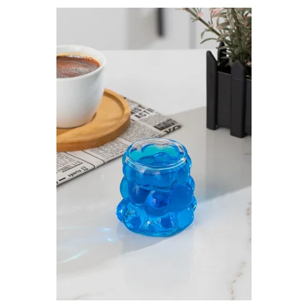 Porsima 028 6lı Isıya Dayanıklı Borosilikat Cam Içecek Meşrubat Kahve Ve Sunum Bardağı Bardak Seti 100 Ml - Görsel 5