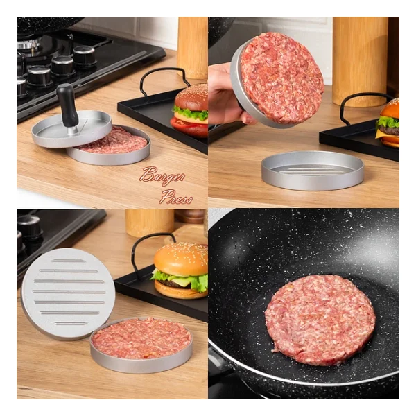 Porsima Yk1579 Alüminyum Hamburger Ve Köfte Presi Şekillendirici - Görsel 3