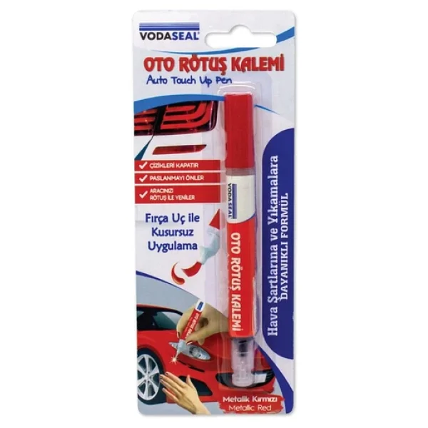 Vodaseal Oto Rötuş Kalemi 5 Ml -Kırmızı Metalik - Görsel 3