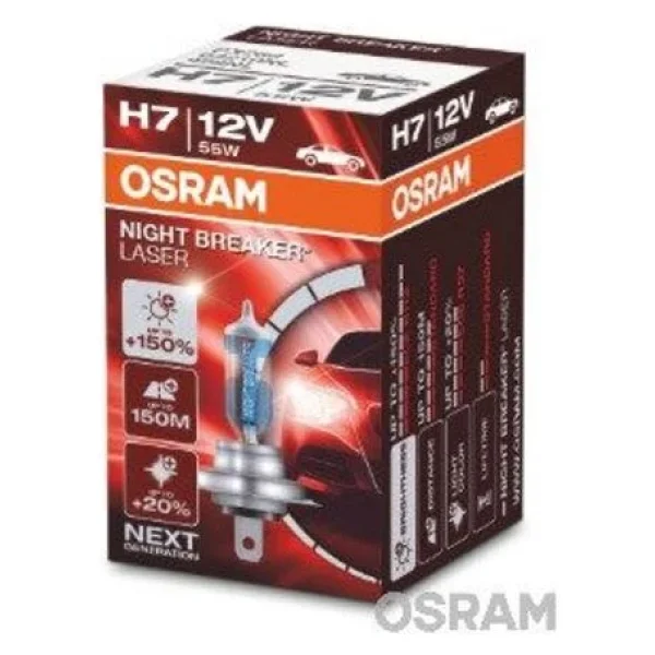 Osram Night Breaker Laser H7 64210nl 55 W Oto Ampul - Görsel 6