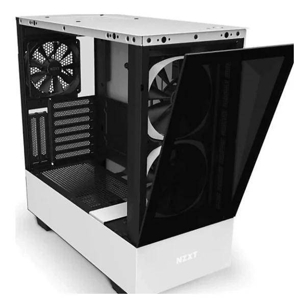 Nzxt H510 Elite Ca-H510e-W1 RGB Fanlı Beyaz Atx Oyuncu Kasası - Görsel 4