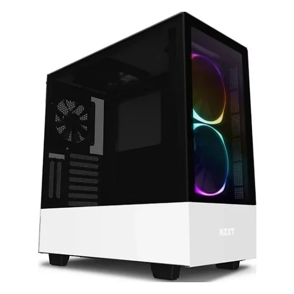 Nzxt H510 Elite Ca-H510e-W1 RGB Fanlı Beyaz Atx Oyuncu Kasası - Görsel 3