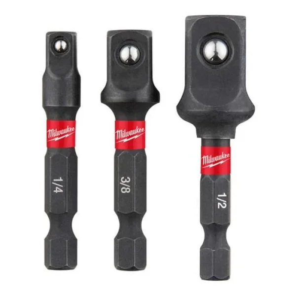 Milwaukee Hex Lokma Adaptör Seti 3 Parça - Görsel 2