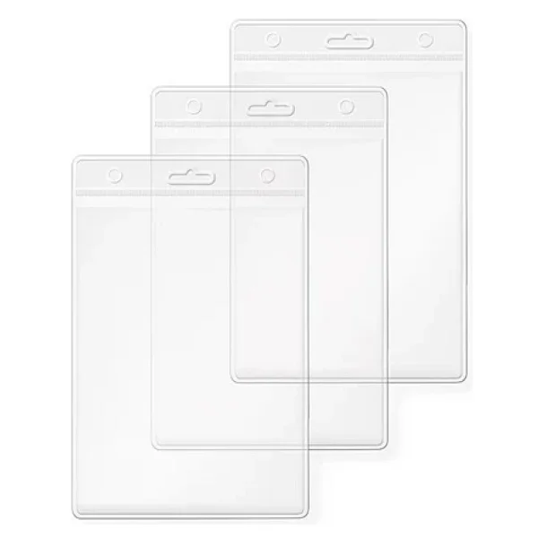 Mapi Kart Poşeti Dikey 120x165mm Şeffaf - 5 Adet - Görsel 3