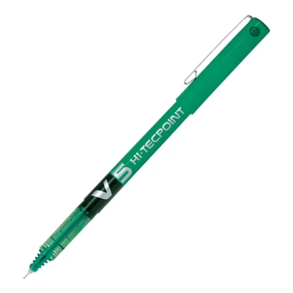 Pilot V5 Hi-Tecpoint Yeşil Roller Kalem - Görsel 5