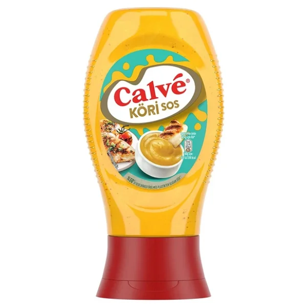 Calve Gurme Sos Seti 3 Lü / Burger - Cheddar - Köri - Görsel 6