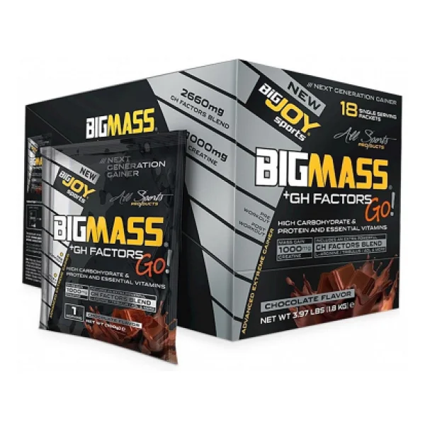 Bigjoy Bigmass Gh Factors Go Mass Gainer 1800 Gr 18 Saşe - Görsel 3