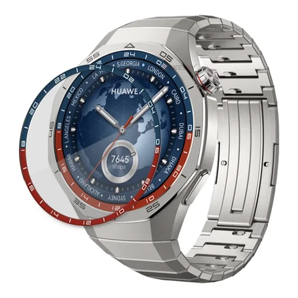 Sneezy Huawei Gt5 Pro 46mm Uyumlu Renkli Kadran Polymer Temperli Nano 0.5 Mm Watch Ekran Koruyucu - Görsel 2