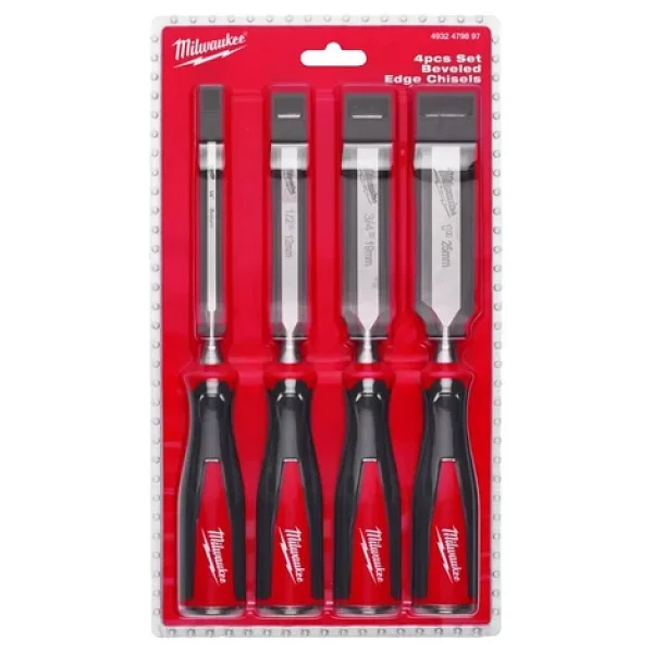 Milwaukee 4932479897 4 Parça İskarpela Seti - Görsel 3