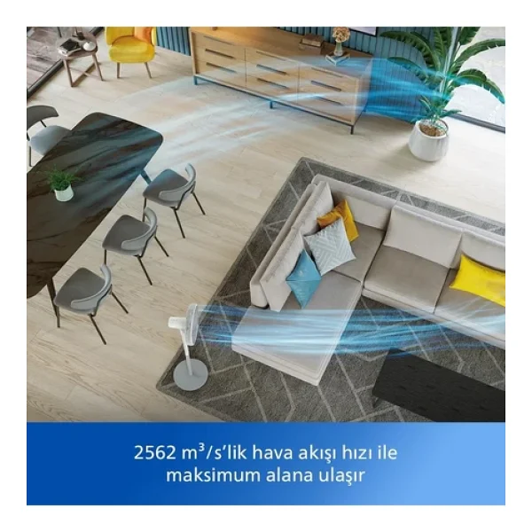 Philips 2000 Serisi Cx2550/00 Ayaklı Vantilatör - Görsel 3