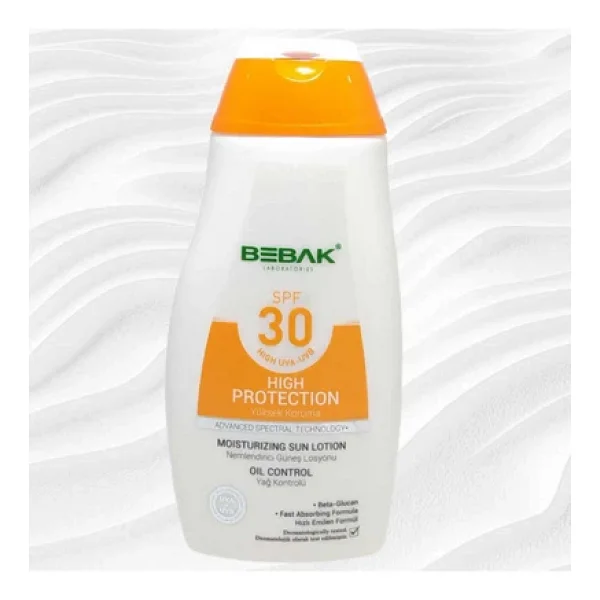 Bebak Bebak Nemlendiricili Güneş Losyonu Spf + 30 200 Ml - Görsel 3