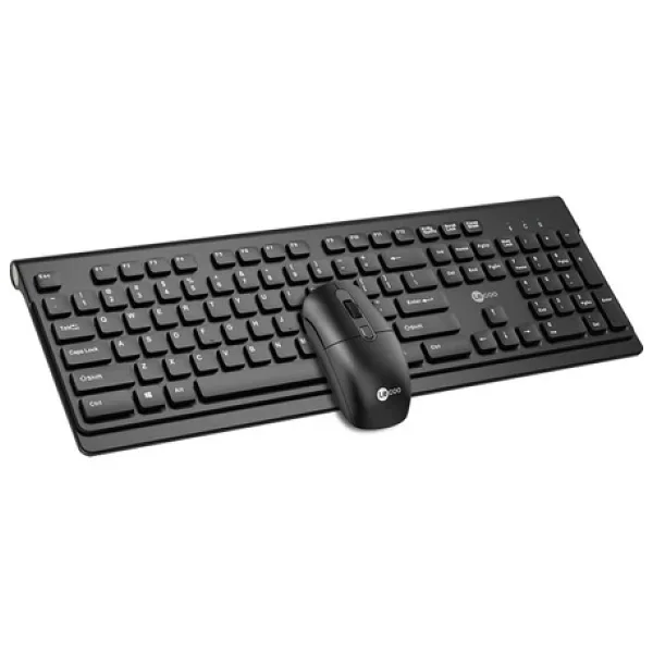Lenovo Lecoo Kw203 Siyah Kablosuz Klavye Mouse Seti - Görsel 8